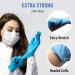 Powder Free Disposable Nitrile Gloves - Medium 1000 Pack Case - Blue Medical Exam Glove - Buy Online on GoSupps.com