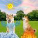 Buy XXL Blue Dog Cooling Vest - Breathable Mesh Jacket for Summer | Reflective Strips for Small to Medium Dogs - Buy Online on GoSupps.com