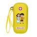 Kid s EpiPen Carrying Medical Case Yellow Insulated Portable Bag With Zipper Fits 2 EpiPen s Auvi-Q Asthma Inhaler Eye Drops Allergy Medicine