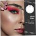 MUSISALY 4pcs Two-in-one Eyebrow Pencil Eyebrow Pencils with Pencil Sharpener Eyebrow Cosmetics Wooden Brown - Buy Online on GoSupps.com