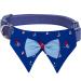 Blueberry Pet Bandana Dog Collars Medium Sailboat Bandana + Collar