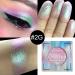 DE'LANCI Glitter Eyeshadow Palette - Bright Duochrome Sparkle, Vegan & Cruelty Free Single Shades in Pink/Cyan Green - 2G Peachy Girl - Buy Online on GoSupps.com