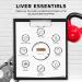 Liver Essentials - High-Dose Vegan Liver Complex with Milk Thistle Choline & NAC - 180 Capsules for Optimal Liver Health - Buy Online on GoSupps.com