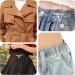 Cobee Pant Waist Tightener 10 Sets - No Sewing Waist Buckle Clips for Jeans - 5 Styles (Daisy) - Buy Online on GoSupps.com