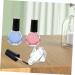  Ipetboom Ipetboom 10 Pieces Bottle Nail Polish Nail Gel Polish Containers Polish Size Glass Storage Containers Portable with Nail Gels Holder for Nail Gels Glass Transparent - Buy Online on GoSupps.com