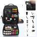 Bafaso Barber Travel Backpack - Black Hair Cutting Tools Bag - Buy Online on GoSupps.com