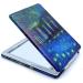 Aeisage Handheld Compact Mirror - Starry Night Design | 2.75 Diameter Pocket Size Makeup Mirror for Men and Women - Buy Online on GoSupps.com