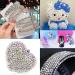 1728Pcs Nail Diamonds Purple AB Rhinestones for Nails Decoration Clothes Shoes Phone Case - Mixed SS4 5 6 8 10 12(6 Sizes) Sky Purple AB - Buy Online on GoSupps.com