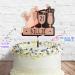 Cakeshop Cake Decoration Pack | Birthday Cocktails Premium 3mm Mirror Acrylic Plastic Cake Topper Sign & 25g Party Pack of Cake Sugar Sprinkles | Custom Name & Age Cake Decoration (Rose Gold) Non-Prime Mirror Acrylic: Rose Gold - Buy Online on GoSupps.com