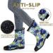 CKWLXQY Women's Waterproof Floral Printed Rain Boots - Blue, Size 10 | Mid Calf Rubber Shoes for Outdoor Gardening, Fishing & Farming - Buy Online on GoSupps.com