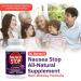 Dr. Barton's NauseaStop - Natural Nausea Supplement for Dizziness, Motion Sickness & Morning Sickness - 80 Capsules - Buy Online on GoSupps.com
