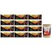 Novi Novibloc Chocolate Lot of 12 dark chocolate fondant tablets 70% cocoa 140 g + Tomato Pulp Italian Gourmet Tomato Pulp Box of 400 g