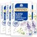 Twinings Superblends Sleep Tea - Valerian Root & Orange Blossom Herbal Tea Infusion with Passionflower & Lavender - Sleep Tea 80 Biodegradable Tea Bags Sleep Valerian