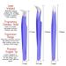 SIVOTE Lash Tweezers 3 Pack - Perfect for Volume Isolation & Classic Lashes | Purple - Buy Online on GoSupps.com
