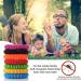 14Pcs Waterproof Mosquito Repellent Bracelet - Outdoor Repeller Wristbands | Pack of 14 Bands - Buy Online on GoSupps.com