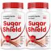 (2 Pack) Sugar Shield Sugar Shield Blood Support Sugar Shield Pills Sugar Shield Capsules Sugar Shield All Natural SugarShield Sugar Shield Advanced Formula Sugar Shield Reviews 60 Capsules