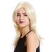 Buy WIG ME UP GFW2078-LG26+613 Women's Shoulder Length Straight Blonde Wig - International Shipping Available - Buy Online on GoSupps.com