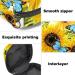 Beautiful Sunflower Napkins & Storage Bags | Portable Menstruation Cup with Zipper for Teens & Women - Eco-Friendly & Stylish - Buy Online on GoSupps.com