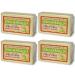 Saponeria Nesti Firenze: Set of FourVero Marsiglia Natural Soap 5.29 Ounce (150gr) Packages (Pack of 4) Italian Import