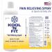 Kool N Fit Pain Relief (16oz) - Fast Absorbing, Non-Greasy Relief for Foot, Lower Back, Knee Pain - All Natural Formula - Buy Online on GoSupps.com