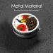 Buy Peacock Red Flower Round Pill Box - 3 Compartment Portable Organizer for Travel & Purse - Buy Online on GoSupps.com