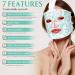 BUBLOC Red Light Therapy Mask Led Contour Face Mask Light Therapy 7+1 Color Near-infrared 850 Red Light Face Mask Portable and Rechargeable Red Light Therapy At Home and Wireless Led Face Mask - Buy Online on GoSupps.com