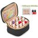 YARWO Nail Polish Organizer Bag - Holds 12 Bottles - Travel Carrying Case - Black (Bag Only) - Patent Pending - Buy Online on GoSupps.com