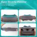 Cyeollo 2 Pack Fleece Dog Sweater Vest with Reflective Stripe - Teal & Grey - For Small, Medium, Large Dogs - Buy Online on GoSupps.com
