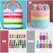 Liquid Food Coloring - 160ml Sugar-Free Concentrated Colors for Cakes Cookies Macarons and DIY Projects (Violet) - International Shipping Available - Buy Online on GoSupps.com