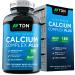 Calcium and Vitamin D Supplement - 180 Tablets - High Strength 1000mg Calcium Complex with Vitamin D3 Plus Magnesium Zinc and Vitamin C - Supports Bones Cartilage and Muscle - Osteo Supplements