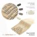 Bleach Blonde Clip in Hair Extensions 20 Inch #613 | 70G 100% Remy Human Hair for Fashion Women - Buy Online on GoSupps.com