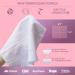 FOMIN Disposable Face Towels - 50 Count (1 Pack) - Biodegradable & Ultra-Soft Towelettes for Face Washing & Makeup Removal - Vegan & Cruelty-Free - Suitable for All Skin Types - Buy Online on GoSupps.com