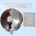 CHANSHIN Cast Iron Cleaner with Pan Scrapers Stainless Steel Scourer 7x7 Inch Chainmail Scrubber for All Types of Skillet Griddles Durable Plastic Pan Grill Scrapers - Buy Online on GoSupps.com