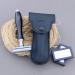 Classic Safety Razor - Double Edge Barber Razor with Free Leather Shaving Case | International Shipping Available - Buy Online on GoSupps.com