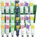 21 Pack Hand Cream Gift Set Gentle Hand Cream Lotion with Natural Plant Flower Fruit Flavour for Self Sensitive Skin Extra Moisturising Cream for Outdoor Use Travel Size
