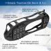 Adjustable Ice Cleats for Shoes & Boots - Anti-Slip Snow Traction Crampons - 24 Grippers - Small Size for Men, Women, Kids - Buy Online on GoSupps.com