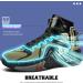 ELAPHURUS Children's Basketball Shoes - Boys & Girls Mesh Sneakers for Tennis & Walking - Black Gold Size 38 EU - Buy Online on GoSupps.com