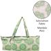 Green Mandala Printed Cotton Yoga Mat Bag | Luxurious Bag for Yoga and Pilates | 29 x 8 x 12 Size - Buy Online on GoSupps.com