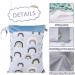 Seaur Cloth Diaper Pockets | Washable Zipper Diaper Organizer for Travel Beach & Fitness | Reusable | 30x40 cm | Color 13 - Buy Online on GoSupps.com