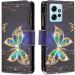Buy VQWQ Mobile Phone Case for Xiaomi Redmi Note 12 4G | Protective Leather Cover Zipper Card Holder Magnetic Flip Case - Butterfly 3 Design - Buy Online on GoSupps.com