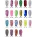 Holographic Glitter Brown Red Dip Powder Nails - Long-lasting, No UV Light Needed | 28g/Box (HJ-ND064B-No.150) - Buy Online on GoSupps.com
