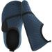 JIASUQI Kids Water Shoes - Quick Dry Barefoot Aqua Socks for Beach & Pool - Navy Strip (UK 12/12.5) - Buy Online on GoSupps.com