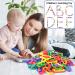 Bissap Plastic Chain Links Birds 250pcs - Mix Color Rainbow DIY C-Clips for Swing Climbing Cage Toys - Ideal for Sugar Gliders, Rats, Parrots, Birds - Children's Learning Toy - Buy Online on GoSupps.com