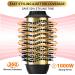 4-in-1 Hair Styler: Oval Brush Dryer & Volumizer for All Hair Types - Black Gold | International Shipping Available - Buy Online on GoSupps.com