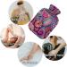 Naanle 2L Paisley Vintage Hot Water Bottle with Cover - Heat Therapy for Back Pain Relief Hand & Foot Warmer Neck Comfort - Transparent & Stylish Design - Buy Online on GoSupps.com