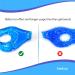 Kimkoo Gel Eye Mask for Puffy Eyes & Dryness - Cooling Eye Compress for Relief - Blue Gel Ice Mask - Buy Online on GoSupps.com