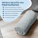 Eponox Premium Microfiber Hair Towel - Quick-Drying Soft & Elastic Band for Long Hair | Waffle Design in Light Blue - Buy Online on GoSupps.com
