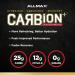ALLMAX CARBION+ Lemon Lime 725g - High-Performance Training Fuel for Hydration Performance & Recovery - 25 Servings - International Shipping Available - Buy Online on GoSupps.com