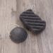 Lurrose 2Pcs Konjac Sponge Set - Activated Bamboo Charcoal Body Facial Sponge for Deep Cleansing Bath - Men Women - Buy Online on GoSupps.com