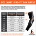 Graduated Compression Arm Sleeve - Medical Grade 20-30mmHG for Men & Women | Lymphedema & Circulation Support - Medium Black - Buy Online on GoSupps.com
